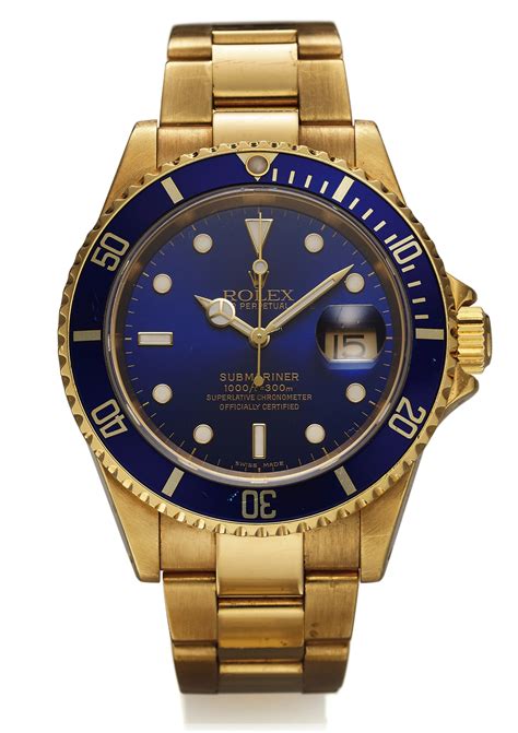 rolex 16618 blue|Rolex submariner 16618 price.